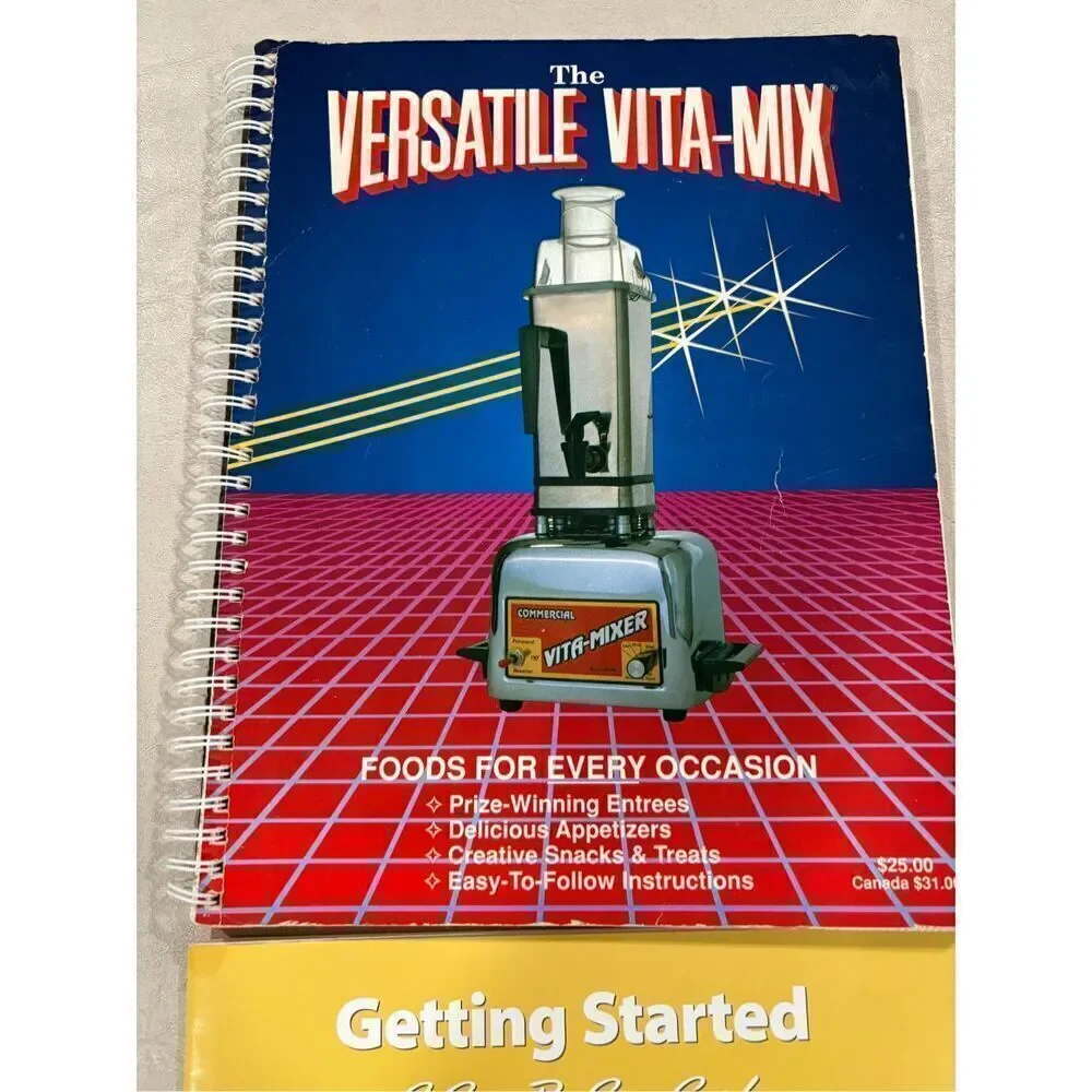 Cookbooks, Vitamix Cookbooks, (2), Getting Started and Versatile Vita-mix, 2006